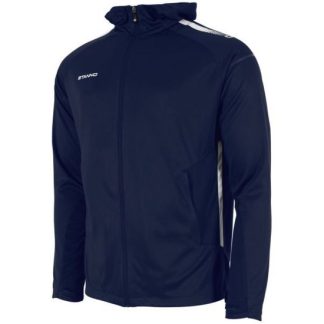 Navy - First Hooded Full Zip Top with Club Logo